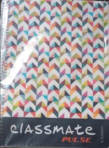 CLASSMATE SPIRAL NOTEBOOK PULSE (RULLED)RS 185