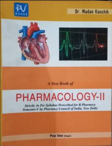 PHARMACOLOGY-2 5TH SEM PEE VEE