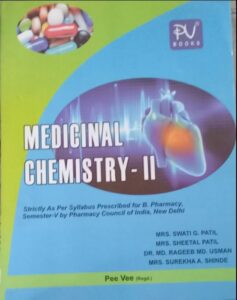 5TH SEM MEDICINAL CHEMISTRY-2 PEE VEE