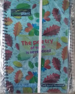 CLASSMETE SPIRAL NOTEBOOK PLAIN MRP 120