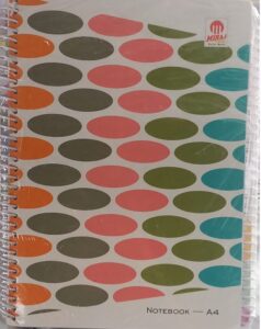MIRAJ SPIRAL RULLED A4 SIZE RS 120