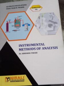 INSTRUMENTAL METHODS OF ANALYSIS 7TH SEM NIRALI