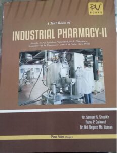 INDUSTRIAL PHARMACY-2 7TH SEM PEE VEE