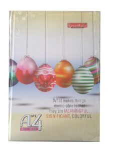 EVERSHINE A4 HARD BOUND NOTEBOOK 120 MRP
