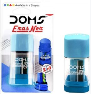DOMS ERASER + SHARPNER ERASNER RS 15 (RACK G2B2)