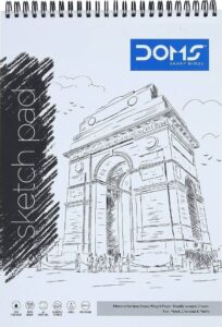 DOMS A4 SKETCH BOOK RS 145 (RACK G2B2)