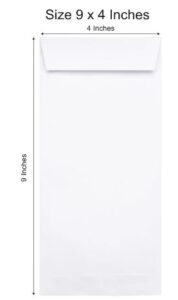 ENVELOPE WHITE 9 X4 (RACK G3D1) 250 PCS