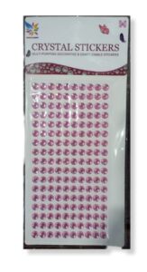 __PINK CRYSTAL BINDI STICKER RS 25 (BOX 2)