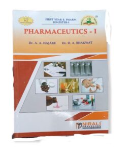 PHARMACEUTICS-1 NIRALI 1ST SEM NIRALI (HAJARE/BHAGWAT)