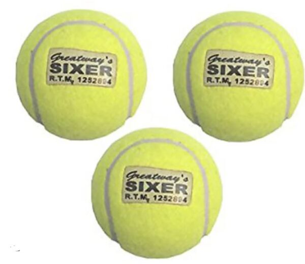 __SIXER TENNIS BALL YELLOW MRP 75 (RACK D3)