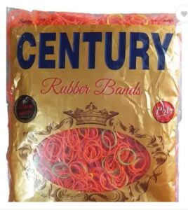 CENTURY RUBBER BAND 1 INCH 1/2 KG PACKING (RACK G2I3)