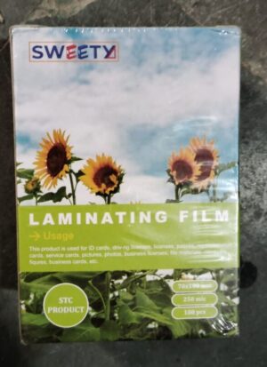 LAMINATION POUCH 70 X 100 MM 250 MICRON (RACK G2I3)
