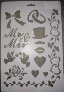 DESIGN STENCIL NO 5 MRP 40 (BOX 10)