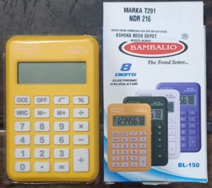 BAMBILIO CALCULATOR BL-150 MRP RS 135 (RACK G2J3)