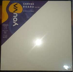 CANVAS BOARD 10 X 10 MRP 85 (RACK G2I4)