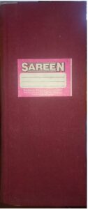 SAREEN DAY BOOK NO 5 (RACK G3M2)