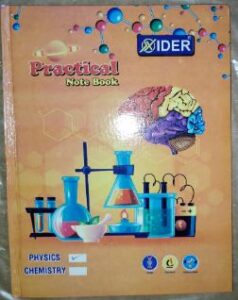 PRACTICAL NOTEBOOK XIDER MRP RS 60