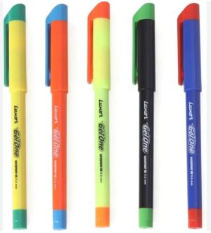 LUXOR GEL PEN GEL ONE BLUE MRP 10 (RACK G2F3)