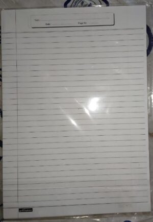 A4 ASSIGENMENT SHEET GREEN PLANET DOUBLE SIDE RULLED (RACK G3D1)