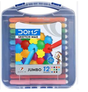 DOMS SKETCH MAX 12 SHADES MRP RS 200 (RACK G2J2)