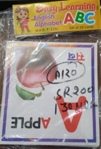 __////FLASH CARD ALPHABET MRP 125 (BOX 1)