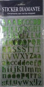 GREEN ABC STICKER MRP 50 (BOX 3)