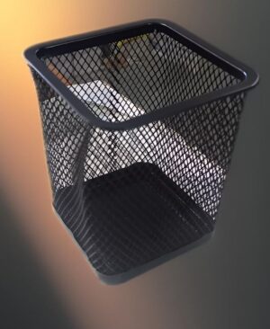 PEN POT BLACK JALI SQUARE MRP RS 85 (RACK G2J3)