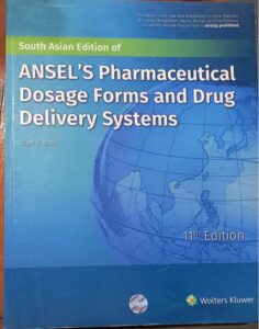 ANSELS PHARMACEUTICAL DOSAGES FORMS AND DRUG DELIVERY SYSTEM MRP RS 1700