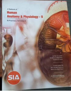 2ND SEM SIA HUMAN ANATOMY AND PHYSIOLOGY -2 MRP RS 149