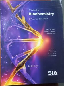 2ND SEM SIA BIOCHEMISTRY MRP RS 199