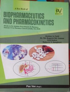 6TH SEM PEE VEE BIOPHARMACEUTICS AND PHARMACOKINETICS RS 275