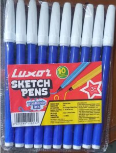 LUXOR BLUE SKETCH PEM PKT MRP RS 30 (RACK G2J1)
