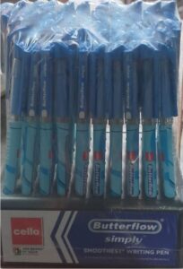 CELLO BUTTERFLOW SIMPLY BLUE STAND 50 PCS (RACK G2G3)
