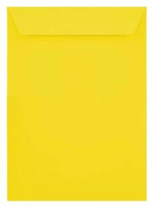 YELLOW A4 ENVELOPE (SIZE 10 X 12 INCH)MRP RS 6 (RACK G2I1)