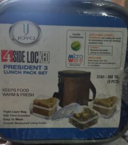 JOYO LUNCH BOX IN BAG MRP RS 494 (RACK G3B1)