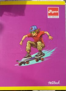 AYAN NOTEBOOK (2LINE ) MRP RS 35 3RD FLOOR