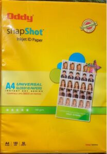 ODDY PHOTO PAPER 180 GSM MRP RS 350 (RACK G2H3)