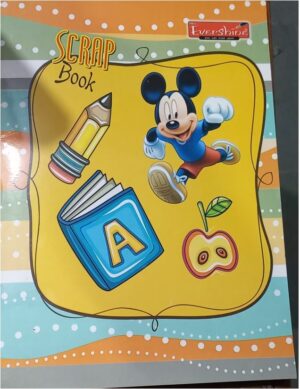 EVERSHINE A4 SCRAP BOOK MRP RS 45 (3RD FLOOR)