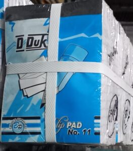DUKE SLIP PAD 11 NO. (RULLED) MRP RS 15 (RACK G3L3)