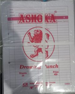 ASHOKA ASSIGNMENT SHEET 1 SIDE RULLED PKT MRP RS 45 (RACK G3K4)