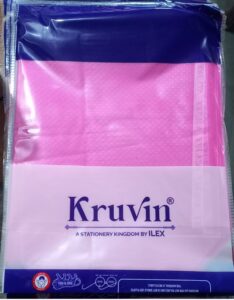 LONG SYNTHETIC SELF ADHESIV COVERS PKT DARK PINK G3H2 MRP RS 150