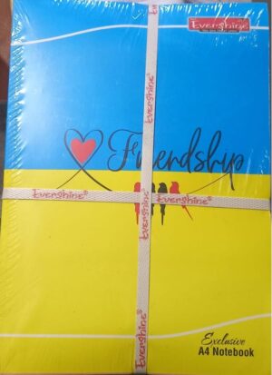 EVERSHINE A4 NOTEBOOK MRP RS 130