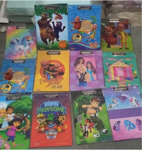 CLIP BOARD HOLO 3MM MIX DESIGN MRP RS 100 G3K1