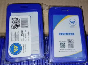 WORLDONE I CARD VERTICAL BLUE MRP RS 30 G2J3