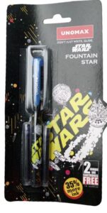 UNOMAX FOUNTAIN PEN STAR MRP RS 50 G2F1
