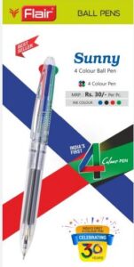 FLAIR SUNNY 4 IN 1 BALL PEN MRP RS 30 G2F1