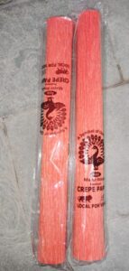 __ORANGE CREPE PAPER ROLL MRP RS 75 RACK D3