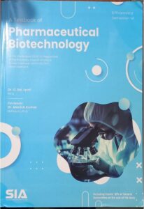 PHARMACEUTICAL BIOTECHNOLOGY 6TH SEM SIA MRP RS 229