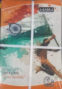 ASHOKA A4 NOTEBOOK MRP RS 85