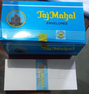 ////WINDOW ENVELOPE TAJ MAHAL 9 X 4 BOX RACK G3D1